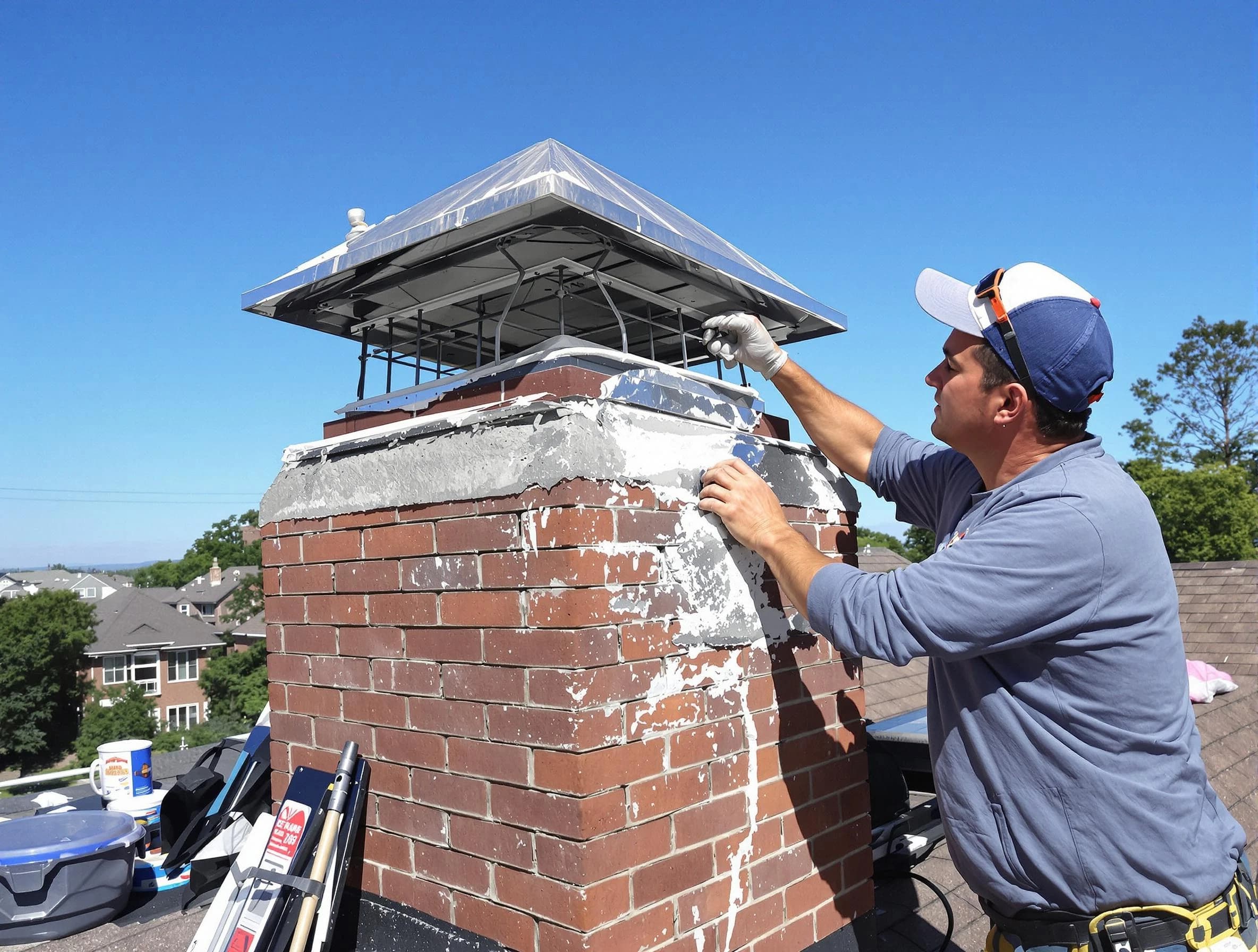 Chimney Crown Services service in Panthersville, GA